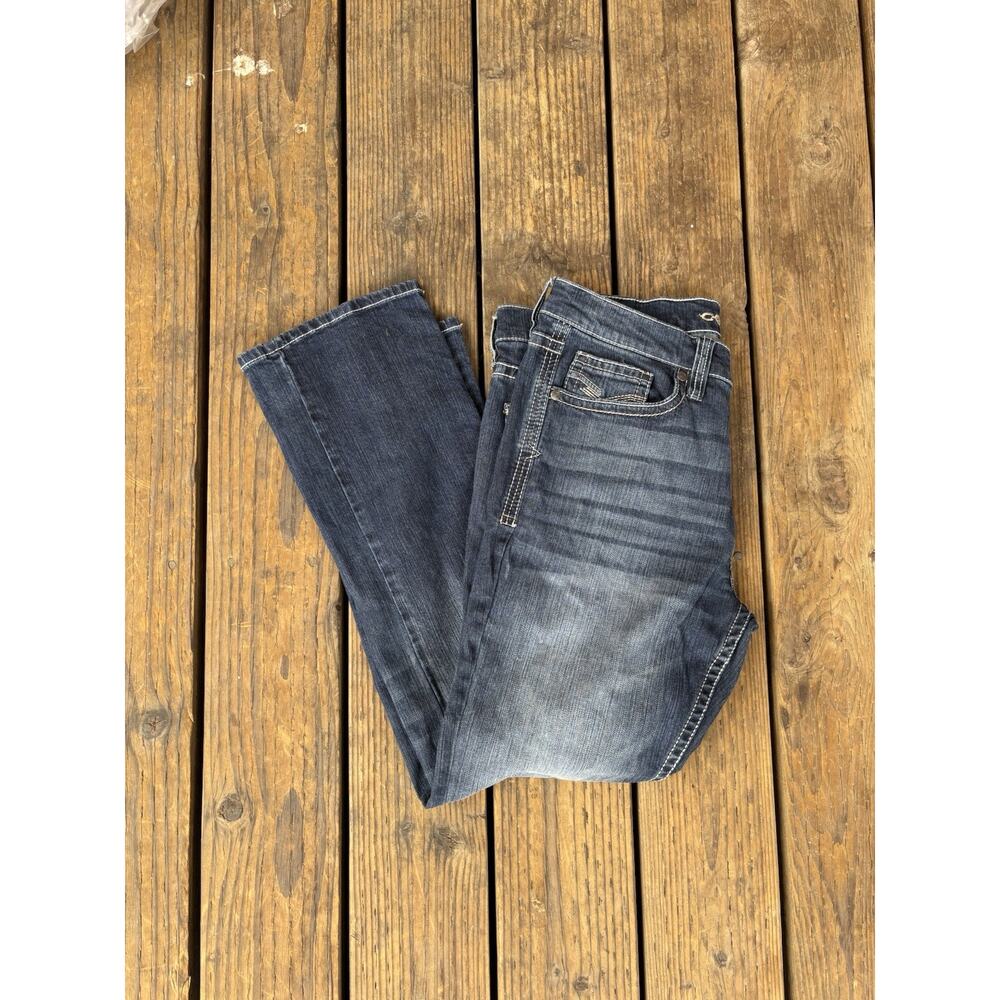 CODY JAMES MEN'S Moonlight Wash Jackson Slim Straight Stretch Denim Size 34x30
